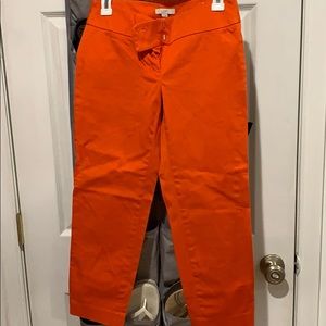 Loft crop dress pants